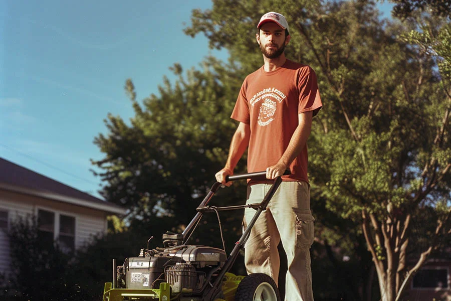 electric lawn mower